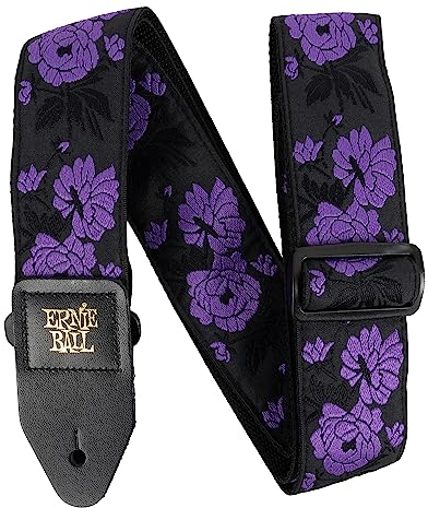 Ernie Ball Jacquard-Gitarrengurt - Lavender Rose