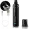K&K Dog Nail Grinder, Professional 2-Speed Electric Pet Nail Trimmer, LED Light, for Small Medium Large Dogs, Cats (Black)