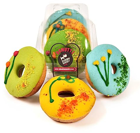 Dog DOMUTTZ - Comida para perros | Galletas para perros | Pastel de cumpleaños para perros | Regalo de cumpleaños para perros | Regalos de cumpleaños y regalos. Golosinas de entrenamiento para perros