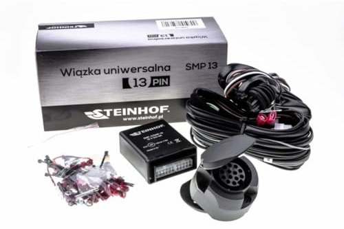 STEINHOF SMP-13 Elektrosatz Anhängerkupplung E-Satz Anhängevorrichtung Kompatibel mit VW Golf 7 Schrägheck 5G1, BQ1, BE1, BE2 Golf 4 Schrägheck 1J1 Golf 6 5K1 Golf 5 Schrägheck 1K1, OPEL