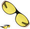 Vllold Gafas de seguridad con luz UV | Gafas de seguridad para conducción | Gafas de protección para los ojos, gafas de seguridad UV para ciclismo al aire libre