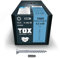 TOX Holzbauschrauben TIMBR SK 4,5 x 60 mm, blau verzinkt mit Senkkopf, TX25, Schrauben für leichtes Eindrehen und bündige Montagen im Holzbau, 200 Stück im Karton, inkl. 1x Bit, 112040414560