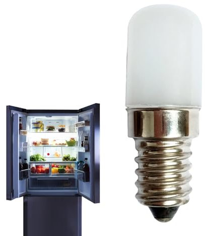 Lampadina LED E14 - Lampadina LED a candelabro da 1,5 W, Lampadina LED E14 per frigorifero 6000K Luce bianca diurna 110 V Lampada per forno congelatore Illuminazione a microonde, Illuminazione princip