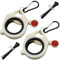 DOOCECIY 2 PCS Cable Tie Holder, Zip Tie Organiser Holder with 24 Zip Ties