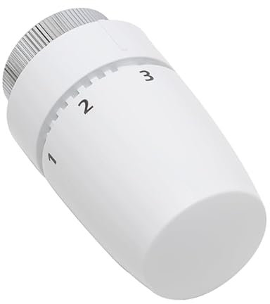 HM Heizkörper Thermostatkopf HM Standard mit Logo | weiß