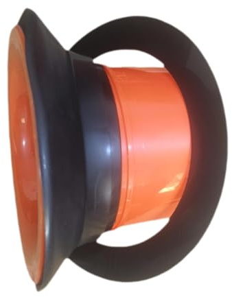 MotiveTech Bass Speaker, Bass Drum Booster, Noise Reduction Parts, Instrument Drum Amplifier, Orange