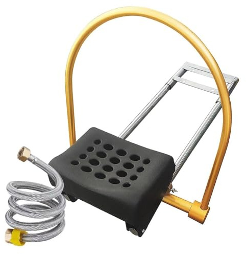 PP-Vic Support De Circulation d'eau pour Bol De Shampoing Réglable, Douche Portable À Circulation d'eau pour Soins De La Tête,Outil De Spa pour Cheveux,Shampoing À Circulation d'eau Et Accessoire