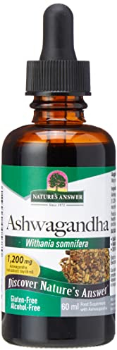 Nature's Answer Alcohol-Free Ashwagandha Root, 2-Fluid Ounces
