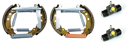 BREMBO Bremsbackensatz K85010 | Kompatibel mit: AUDI 80 B1 Stufenheck, 80 B2 Stufenheck, A2, SEAT CORDOBA, CORDOBA Vario, IBIZA II, TOLEDO I, VW DERBY, DERBY