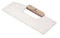 COUTEAU A MAROUFLER LAME INOXYDABLE RIGIDE POIGNEE BOIS TEINTE