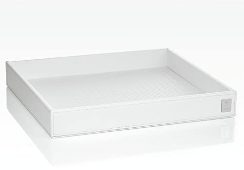 JOOP! BATHLINE, Tablett quadratisch XL, Weiss
