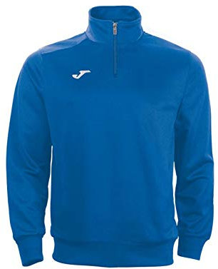 Joma 100285700 Pharaoh Royal - Felpa da Uomo con Mezza Zip, Colore Nero, 700, XS