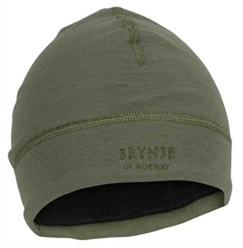 Brynje Tactical Arctic Light Hat Oliv, S, Oliv