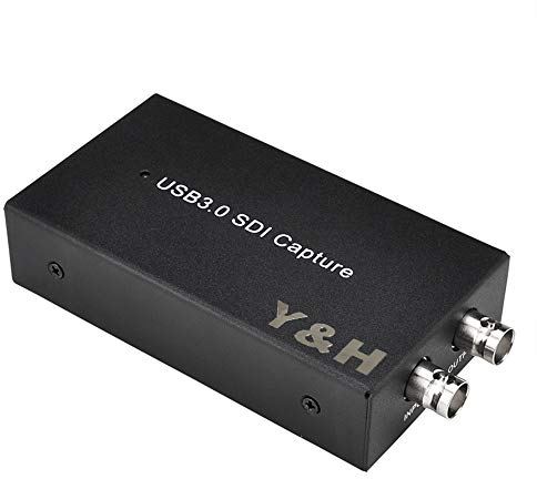 Y&H SDI-Videoaufnahmekarte USB3.0 HD-Videorecorder 1080P 60FPS Game Capture, SDI-Pass-Through-Aufzeichnung und Live-Streaming, Windows Linux Os X-System ezcap262