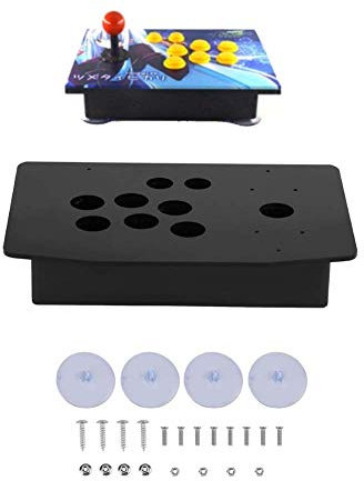 DIY Panel Acrílico Inclinado + Reemplazo de la Caja de Joystick para Game, Panel de Acrílico y Reemplazo de Kits de Juego de DIY
