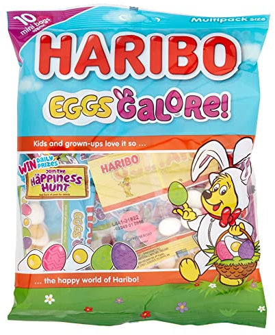 Hairbo Eggs Galore Mini Bags Multipack Egg Hunt 10x16 g