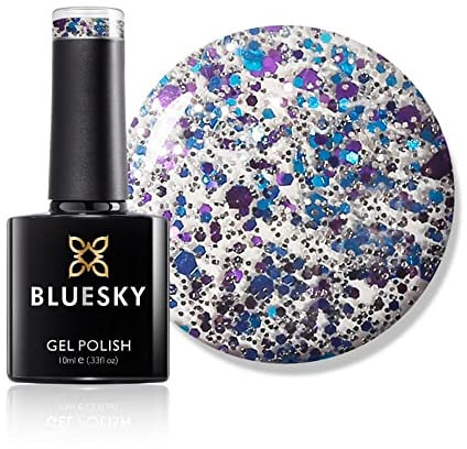 Bluesky Gel Polish, Just Dance, SP11, Gel auflösbarer Nagellack, Blau, Pastel, Blass, 10 ml