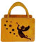 Bornhöft Tasche zum Bepflanzen Windlicht Beetdeko Metall Rost Gartendeko 27cm x 32cm Edelrost rostige Deko für den Garten (Sterne)