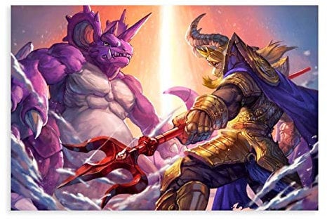 Game Undertale 19 Leinwand-Poster, Schlafzimmer, Dekoration, Sport, Landschaft, Büro, Raumdekoration, Geschenk, 30 x 45 cm, ohne Rahmen