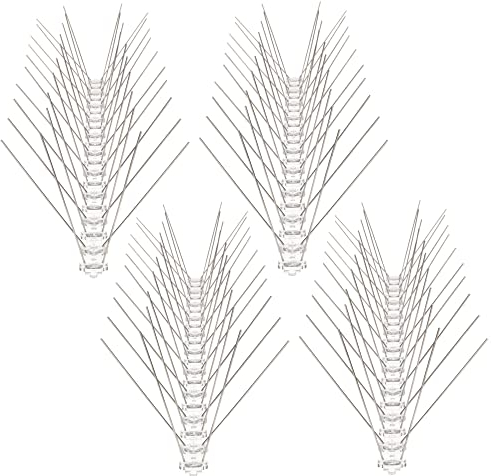 KOTARBAU® Taubenabwehr 10cm 3m Rostfrei Dichtbesetzt für Fensterbänke Vogelsicher