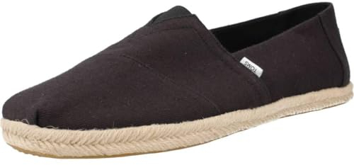 TOMS Mens Alpargata Rope Classic Loafer Flat, Navy Blue, 10 UK