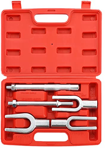 Acymner Pickle Fork Ball Joint Separator Set | 5PCS Pickle Fork Tool Set, Ball Joint Tie Rod Pitman Arm Removal Tool, Fork Type Separator Kit for Cars and Light Trucks