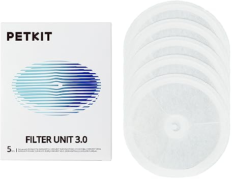 PETKIT CYBERTAIL Eversweet Filter 3.0 5pcs für Katzen Hunde Trinkbrunnen & CYBERTAIL Wasserspender……