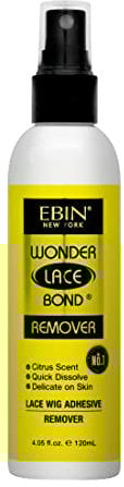 EBIN NEW YORK Wonder Lace Wig Spray removedor adhesivo - 4.05 oz / 4.1 fl oz
