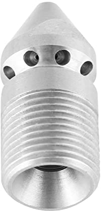 TOPINCN Nozzle, Pipe Pressure Sewer Jet Nozzle, 3/8BSP Drain for Pressure Washer for Industrial Part