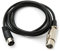 System-S Audio Kabel 150 cm XLR 3 polig Buchse zu DIN 5 polig Stecker Adapter in Schwarz