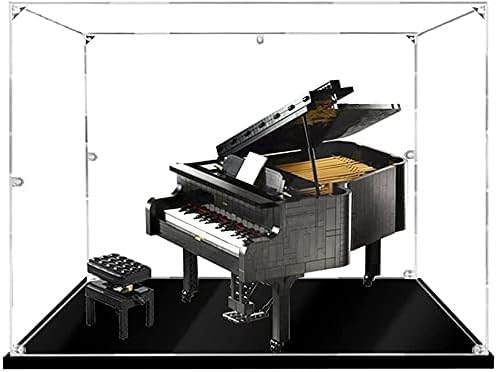 Acryl-Vitrine für Lego 21320 Klavier, staubdicht, transparent, für Lego 21323 Flügel, Modell Nicht im Lieferumfang enthalten(2mm)