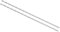CoCud Extra Long Twist Drill Bits 2.5mm x 160mm High Speed Steel Twist Drill Bit - (Applications: for Metal Woodwork Plastic Aluminum) 2-Pieces