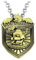 GWAWG Broche Collier FNAF, FNAF en Alliage de Métal pour Halloween, Décoration sur le Thème du Jeu, Décoration de Jeu de Rôle D'horreur, unisexe, Badge de Sécurité de Fazbear Entertainment, Métal