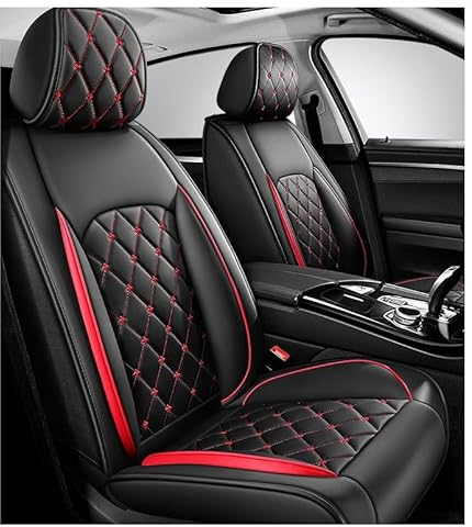 Full Set Auto Sitzbezüge für KIA Cee'd SW Estate(2009-2012),Allwetter-wasserdichte Sitzbezüge aus PU-Leder. Bequem, langlebig und stilvoll