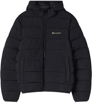 Champion Legacy Men Padded Outdoor Jacket M Black, Schwarz, M