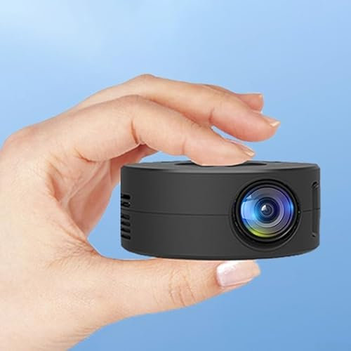HpLive Mini Projektor，Mini Beamer,YT200 Intelligenter Projektor: Hohe Auflösung, Autofokus, für Android, tragbar für Heimkino/Outdoor Handy Projektor