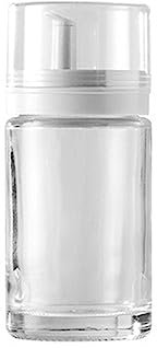 Flacon distributeur d'huile d'olive et de vinaigre, 100 ml en verre transparent avec bec verseur pour vinaigre, huile, condiments pour la cuisine