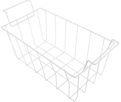 TOPPERFUN Cesta Colgante De Alambre para Congelador Organizador De Refrigerador Cestas De Congelador Verticales Contenedores con Compartimentos para Congelador Horizontal Cestas De