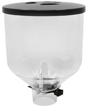 Compatible for XEOLEO Coffee Grinder Part， 1000g Hopper with Block Function 57mm Size Big Size Coffee Hopper