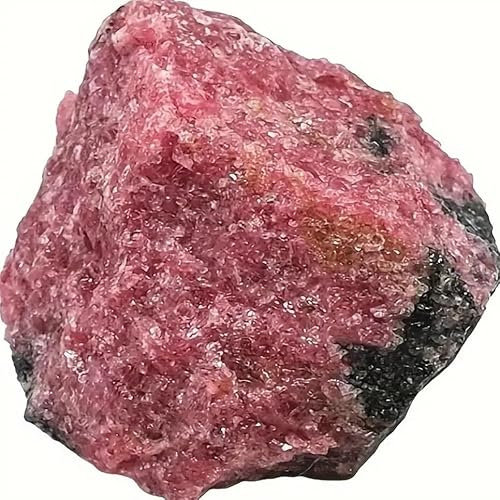 UYCUODLUY 200-210g a Pack Rhodonite Raw Stones Quartz Garden Aquarium Specimens Spiritual Wicca Crystals Gift