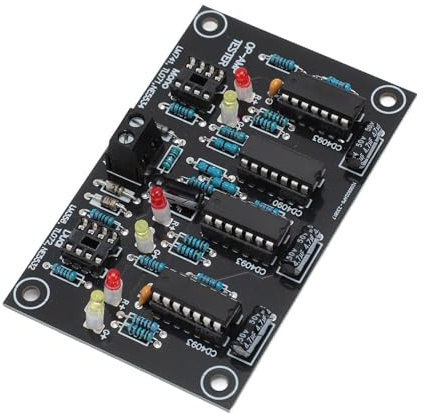 Bewinner Módulo de Amplificador Operacional Doble único, Placa de Prueba de Amperios Profesional para TL071 TL072 TL081 TL082 LM741 LF356 NE5534