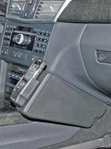 KUDA 091810. Car Passive Holder Black Holder – Holders (Mobile Phone/Smartphone, Car, Passive Holder, Black, Leather, Mercedes Klass (W212) 03/2009)