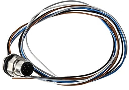 PHOENIX CONTACT SACC-DSI-M12MS-5CON-M16/0.5 Sensor/Aktor Einbaustecker, 5 Polig, M12 Speedcon, A-Kodiert, Hinterwund/Schraubmontage mit M16-Gewinde, 5mm² x 0.34mm² Anschlussquerschnitt