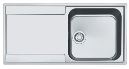 Franke Maris MRX211LH Designer 1.0 Bowl Kitchen Sink in St/Steel