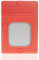 Poppstar Silikon Festplatten-Schutzhülle (Schutzgehäuse für 2,5 Zoll HDD SSD Festplatte), zum sicheren Transport (Notebookfestplatten und SSDs bis 9,5 mm Höhe), rot