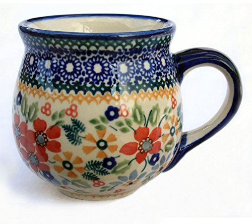 Bunzlauer Kugel-Becher 280 ml Dekor Cornelia
