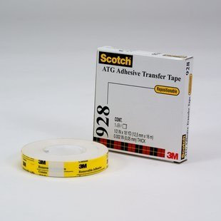 3 M Adhesive Tapes 3 m ATG 928 Double Sided Tape, White, 928