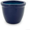Venus II Pot de fleurs avec boule Poignée 28 x 28 x 20 cm Bleu cobalt/Céramique