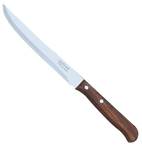 Arcos Küchenmesser - Edelstahlklinge 155 mm, Holzgriff, Edelstahlnieten - Serie Latina