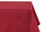 BEAUTEX fleckenabweisende und bügelfreie Tischdecke - Tischtuch mit Lotuseffekt - Tischwäsche in Leinenoptik, Eckig 135x200 cm, Bordeaux